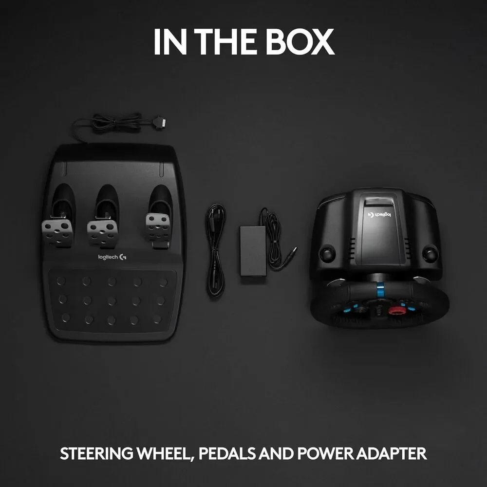 Logitech G29 Driving Force Racing Wheel and Floor Pedals Real Force Feedback gam